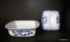 Porcelánový pekáč s víkem, Blue Cherry