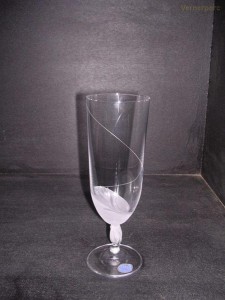 Sklenice Fleur mat 380 ml. pivo 6 ks