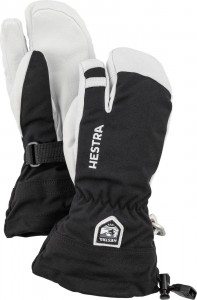 Dětské tříprsté rukavice ARMY LEATHER HELI SKI Jr MITT černé