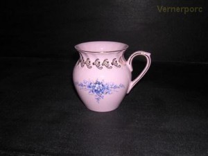 Hrnek Alba 09 0,25 l., růžový porcelán