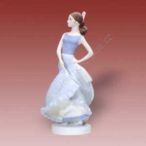 Porcelánová soška - Španělská tanečnice  22179 pastel