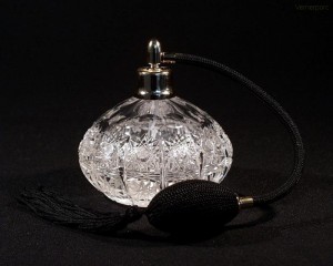 Rozprašovací flakón na parfém křišťálový broušený 57091/57001/025