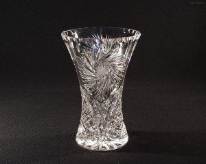 Váza křišťálová broušená 80029/26008/180 18cm.