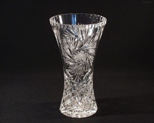 Váza křišťálová broušená 80029/26008/230 23cm.