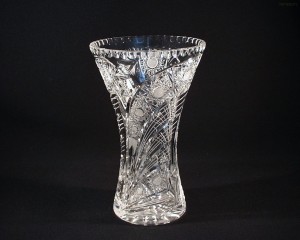 Váza křišťálová broušená 80029/35003/280 28 cm.
