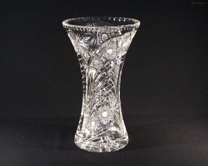 Váza křišťálová broušená 80029/35003/305 30,5 cm.