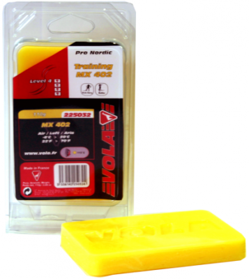 Běžecký tréninkový kluzný vosk MX 402 225032 -6 °C / 20 °C 110g. žlutý  