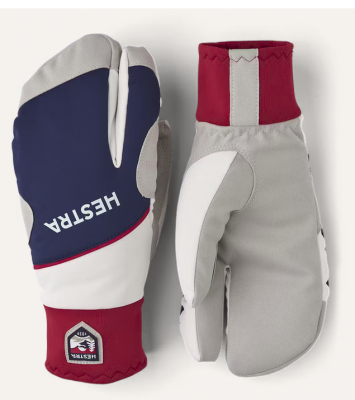 Běžkařské tříprstové rukavice Comfort Tracker Hestra 