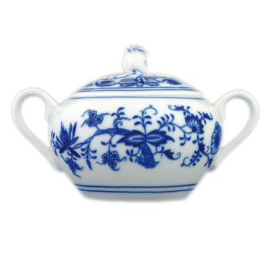 Cibuláková cukřenka s oušky, 0,5 l. 70036 Český porcelán 