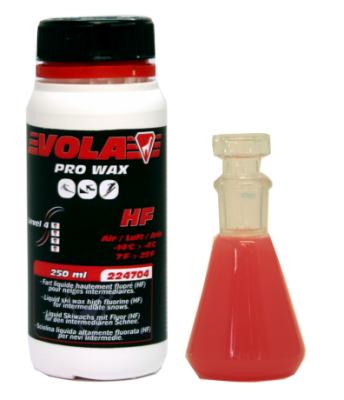 Fluorový tekutý vosk HF 250ml Red 224704 -14°C / -4°C  