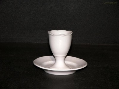 Kalíšek na vejce 7,5cm 1ks Český porcelán 