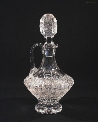 Karafa křišťálová broušená 45006/57001/040  0,4l. Tom Crystal Bohemia 