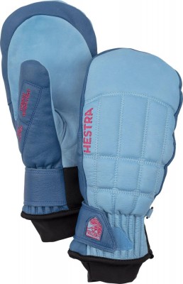 Lyžařské palčáky Henrik Leather Pro Model blue Hestra 