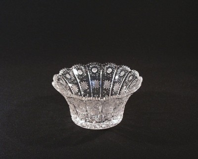 Miska křišťálová broušená 60096/57001/150, 15cm Tom Crystal Bohemia 