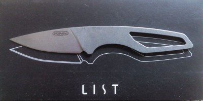 Pevný nůž LIST Mikov 