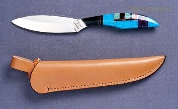 Pevný nůž T2S Trout & Bird, Pstruh & Pták Grohmann 