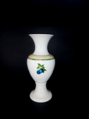Porcelánová váza 31cm, porcelán ovoce 80H Leander Loučky 