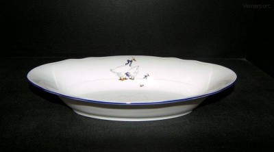 Porcelánový koš na chléb 807 33 cm Leander Loučky 