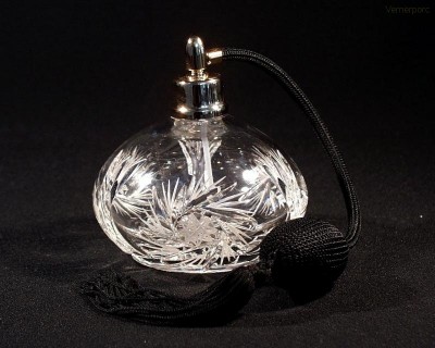 Rozprašovací flakón na parfém křišťálový broušený 57091/26008/025 Tom Crystal Bohemia 