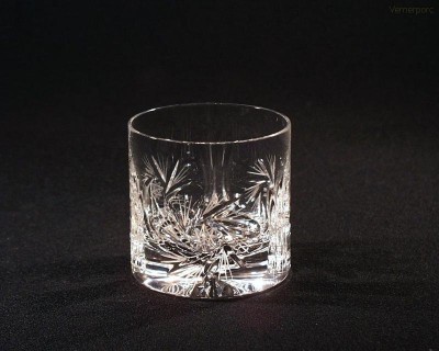 Sklenice křišťálová broušená whisky větrník 20006/26008/200  200 ml. 6 ks Tom Crystal Bohemia 