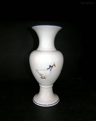 Váza s motivem husy, 31cm Leander Loučky 
