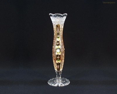 Váza 82024/57113/305  30,5cm. Tom Crystal Bohemia 