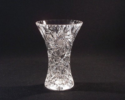 Váza křišťálová broušená 80029/26008/155  15,5 cm Tom Crystal Bohemia 