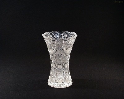 Váza křišťálová broušená 80029/57001/180 18cm. Tom Crystal Bohemia 