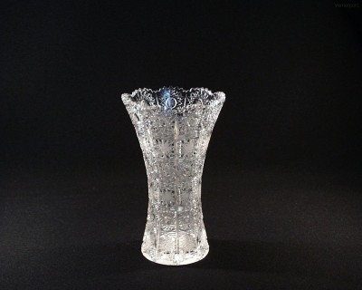 Váza křišťálová broušená 80029/57001/205 20,5 cm. Tom Crystal Bohemia 