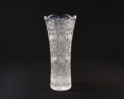 Váza křišťálová broušená 80045/57001/250  25cm. Tom Crystal Bohemia 