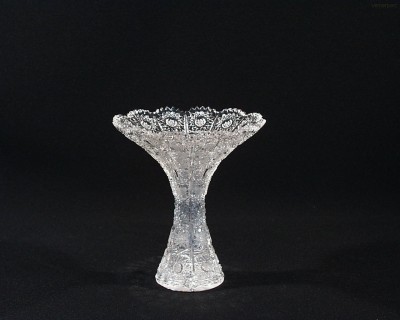 Váza křišťálová broušená 80080/57001/155  15,5cm. Tom Crystal Bohemia 