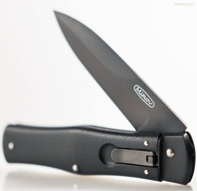 Vyhazovací nůž 241-BH-1/BKP Predator Blackout Mikov 