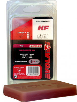 Závodní běžecký fluorový vosk fialový PRO SKATE HF 225025 -10 °C / -2 °C 110g.  