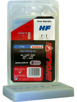 Závodní běžecký fluorový vosk modrý PRO SKATE HF 225024 -15 °C / -7 °C 110g.  