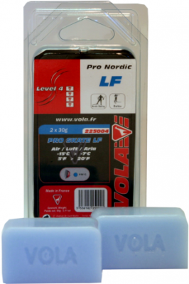 Závodní běžecký fluorový vosk PRO SKATE LF 225004  -15 °C / -7 °C 2x30g.  